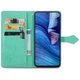 Шкіряний чохол (книжка) Art Case з візитницею для Xiaomi Redmi Note 10 5G / Poco M3 Pro Бірюзовий Без бренду - зображення 3