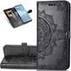 Кожаный чехол-книжка Art Case с визитницей для Xiaomi Redmi Note 10 5G / Poco M3 Pro Черный Без бренда - изображение 6