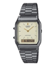 Наручний годинник Casio AQ-230GG-9A Срібло\золотистий екран Нержавіюча сталь - зображення 4