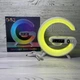Настільний нічник смарт-лампа акумуляторна з бездротовою зарядкою RGB Mini G 63 15 W - зображення 1