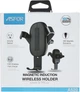Holder (автотримач) Aspor A520 Fast Charger Wireless (5V / 2A) - чорний - изображение 2