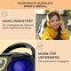 Бумбокс Auna Roadie CD Boombox FM Radio Light Show (10029814) - зображення 5