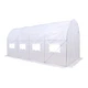 Теплица садовая Focus Garden 2,5x4x2 м парник 4 секции Белый - изображение 3