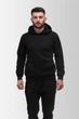 Худі утеплений Vsetex Warm Чорний XS - зображення 5