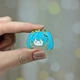 Металлический значок, пин "Мику Хацунэ. Miku" (знач0002) - изображение 1
