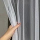 Кухонная тюль арка Adagio Windows Decor Белая сетка на универсальной тесьме в размерах 2,8х1,7м, легкая штора для окна - изображение 3