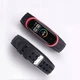Спортивний ремінець для Xiaomi Mi Band 5/6/7 "Чорно-рожевий" (VANAX82004) - зображення 7