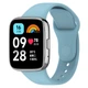 Силиконовый ремешок для Xiaomi Redmi Watch 3 Active "Нежно-голубой" (VANAX63007) - изображение 1