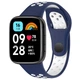 Перфорированный ремешок для Xiaomi Redmi Watch 3 Active "Темно-синий" (VANAX64007) - изображение 1