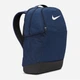 Рюкзак спортивний тканинний 24 л вміщує формат А4 Nike BRSLA S DUFF 9.5 DH7709-410 Темно-синій/Чорний/Білий (195244773367) - зображення 1