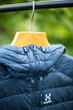 Пуховик Haglofs Roc Down Hood Women L Tarn Blue - зображення 5