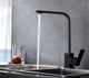 Смеситель кухонный AQUAMARIN BLADE 360 NERO granite (Черный матовый) - изображение 6