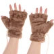Рукавички без пальців Котячі лапки Коричневий Коричневий (1013-470-00) - зображення 3