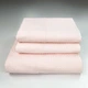 Комплект махровых полотенец Вафельный Бордюр 3шт GM Textile 50х90см, 50х90см, 70х140см 500г/м2 (Светло-Розовый) - изображение 1