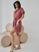 Халат женский BARWA garments 0242 S/L Темно-розовый (2110002429643) - изображение 7