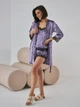 Халат женский BARWA garments 251 M Темно-фиолетовый (2110002512697) - изображение 7