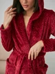 Халат женский BARWA garments 0227/1 XL Красный (2110002274021) - изображение 9