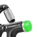 Еспандер кистьовий PowerPlay PP-4323 з регульованим навантаженням 10-40 кг. Strength Grip Чорно-зелений - изображение 4