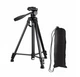 Штатив трипод з пультом ДУ професійний для камери та телефону Yunfeng Tripod YF-3388 Black/Чорний - зображення 2
