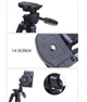Штатив трипод з пультом ДУ професійний для камери та телефону Yunfeng Tripod YF-3388 Black/Чорний - зображення 7