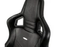 Компьютерное кресло для геймера Noblechairs Epic real leather black (NBL-RL-BLA-001) - изображение 2