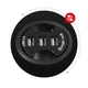 Геймерский стол для компьютера c LED подсветкой 120 х 60 х 75 см с вырезом Huzaro Hero 2.5 RGB компьютерный игровой стол для геймера - изображение 8