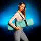 Килимок для йоги UP & FORWARD 183x61x0.6 TPE Emerald Flower - зображення 6