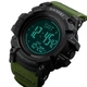 Часы наручные 1356AG SKMEI, ARMY GREEN, Compass (9748) - изображение 3