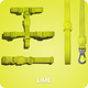 Шлея для собак Zee.Dog - NeoPro, Lime H-Harness L 40-67 см/62-107 см - зображення 4