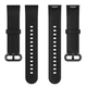 Силіконовий ремінець для Xiaomi Mi Watch Lite "Чорний" (VANAX04001) - зображення 4