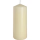 Свеча парафиновая 15 см столовая цилиндрическая Bispol AURA Candles Молочная SW60_150_011 PP-FF - изображение 1
