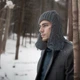 Шапка ушанка ручной работы, для мужчин от PRIGRIZ, серый, 50-58 см - изображение 1