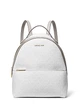 Женский рюкзак Michael Kors Sheila Medium Logo Backpack белый (35F3G6HB6V) - изображение 1