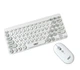 Клавіатура та мишка wireless UKC 902 ART:5263, Белая - изображение 1