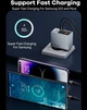 Сетевое зарядное устройство Asometech 100W (1USB + 2Type-C) с дисплеем - изображение 7