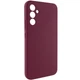 Чохол Silicone Cover Lakshmi Full Camera (AAA) для Samsung Galaxy A34 5G Бордовий / Plum - зображення 2
