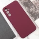 Чохол Silicone Cover Lakshmi Full Camera (AAA) для Samsung Galaxy A34 5G Бордовий / Plum - зображення 5