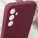 Чохол Silicone Cover Lakshmi Full Camera (AAA) для Samsung Galaxy A34 5G Бордовий / Plum - зображення 6