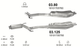 Глушник BMW 525 2.5i -24V 87-90 (03.77+03.76) Polmostrow (03.125) (850250) - зображення 2