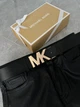 Женский кожаный двусторонний ремень Michael Kors Reversible Logo and Leather (558515) - изображение 4