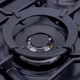 Газовая варочная поверхность WEILOR GM W 714 BL, черная эмальрованная на 5 конфорок, газ-контроль - изображение 5