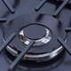 Газовая варочная поверхность для кухни WEILOR GM W 604 BL, черная эмалировання на 4 конфорки, газ-контроль - изображение 10