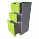 Комод Mikola-M Stairs 3 ящики HPL 1111 gloss 40 см - изображение 3