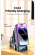 Беспроводная док-станция для зарядки смартфона/наушников Airpods/часов Apple Watch Toocki T20 5 в 1 15W Gray Car с функцией часов, будильника - изображение 6
