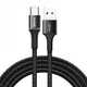 Кабель Baseus Halo Data USB to Type-C 3m Black (CATGH-E01) - изображение 1