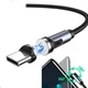 Кабель зарядный UGREEN US503 Type-C/Micro USB 5V2.4A магнитный 1 м Dark gray (40126_40127) - изображение 1