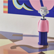 Штопор механический Alessi Alessandro M 21 см розовый (AAM23PINK) - изображение 3
