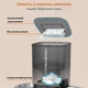 Автоматическая кормушка для кошек и собак HONEYGUARIDAN A303D 3.5L на 2 миски, смарт кормушка для животных, Черный (159-BLACK) - изображение 3