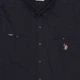 Рубашка хлопковая мужская U.S. Polo Assn 9212.1 M (46) Черная (2000000008776) - изображение 3