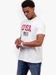 Футболка чоловіча U.S.Polo Assn 11A351-0400A M Біла (786660046809) - зображення 4